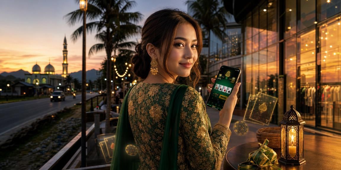 Permainan poker perayaan Hari Raya di Malaysia melalui platform hiburan ns60